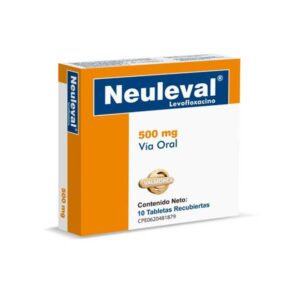 NEULEVAL 500MG X 10 TAB (LEVOFLOXACINA)(VALMORCA)