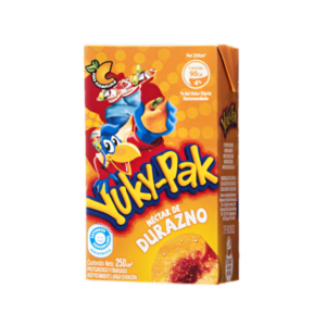YUKY-PAK DURAZNO 250ML (PEPSI COLA)(MISCELANEOS)