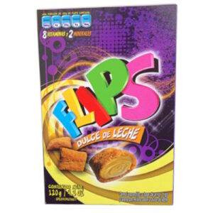 FLIPS DULCE DE LECHE CAJA 220G (ALFONZO RIVAS)