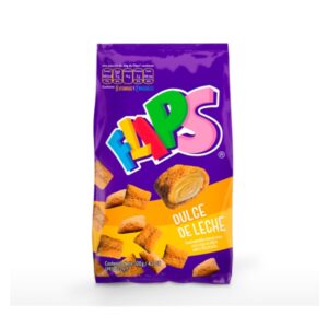 FLIPS DULCE DE LECHE BOLSA 120G (ALFONZO RIVAS)(MISCELANEOS)