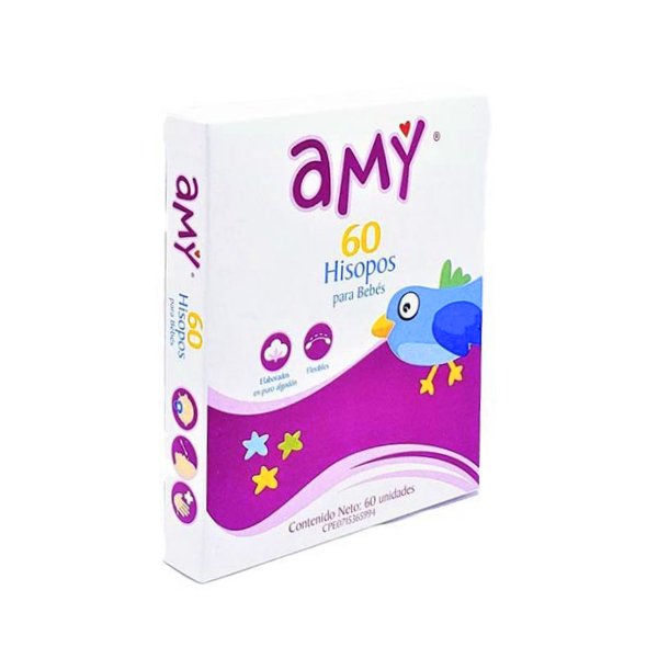 HISOPOS AMY CAJA X 60 (PHARSANA)