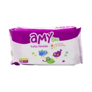 TOALLAS HUMEDAS AMY X 72 UND (PHARSANA)