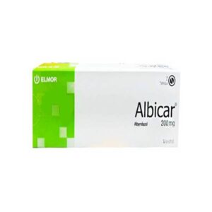 ALBICAR 200MG X 2 TAB (ALBENDAZOL) (TABLETAS) (ELMOR)