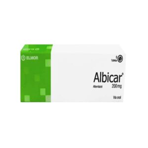 ALBICAR 200MG X 6 TAB (ALBENDAZOL) (TABLETAS) (ELMOR)