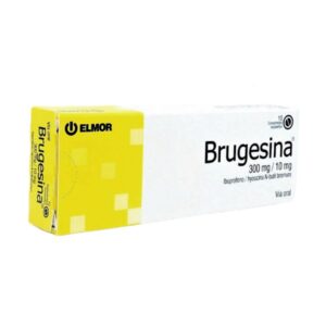 BRUGESINA 300MG/10MG X 10 COMP (IBUPROFENO+HIOSCINA) (TABLETAS) (ELMOR)