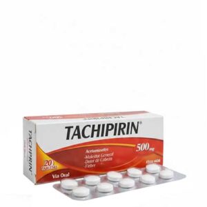 TACHIPIRIN 500 MG X 20 TAB (ACETAMINOFEN)(ELMOR)