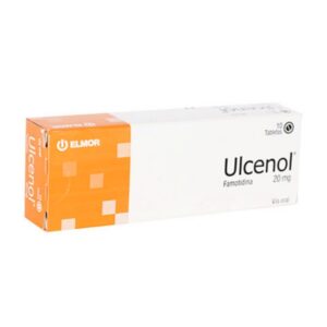 ULCENOL 20MG X 10 TAB (FAMOTIDINA) (TABLETAS) (ELMOR)