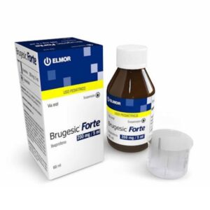 BRUGESIC FORTE 200MG/5ML SUSP X 60ML (IBUPROFENO) (JARABES) (ELMOR)