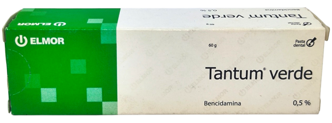 TANTUM VERDE 0,5% X 60GR (BENCIDAMINA)(CREMA DENTAL)(ELMOR)