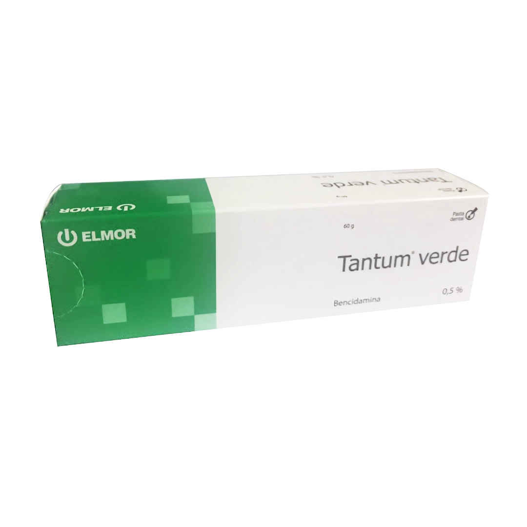 TANTUM VERDE 0,5% X 60GR (BENCIDAMINA)(CREMA DENTAL)(ELMOR)