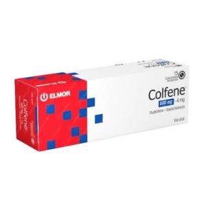 COLFENE 600MG/4MG X 15 COMP (IBUPROFENO+TIOCOLCHICOSIDO)(TABLETAS) (ELMOR)