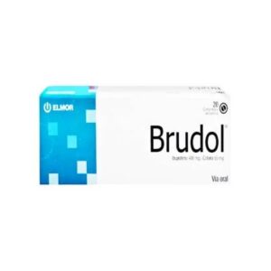 BRUDOL 400MG/65MG X 20 COMP (IBUPROFENO+CAFEINA) (TABLETAS) (ELMOR)