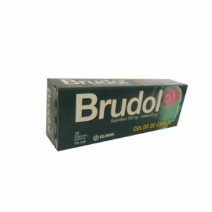 BRUDOL 200MG/65MG X 20 COMP (IBUPROFENO+CAFEINA) (TABLETAS) (ELMOR)