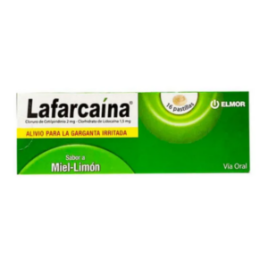 LAFARCAINA MIEL-LIMON X 16 PASTILLAS (LIDOCAINA) (ELMOR)