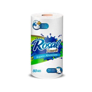 TOALLIN ROSAL TOWELS X 80 HOJAS (PAVECA)