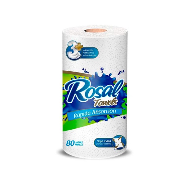TOALLIN ROSAL TOWELS X 80 HOJAS (PAVECA)