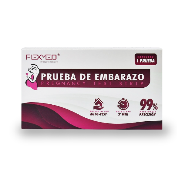TIRAS DE PRUEBA DE EMBARAZO (FLEXMED)