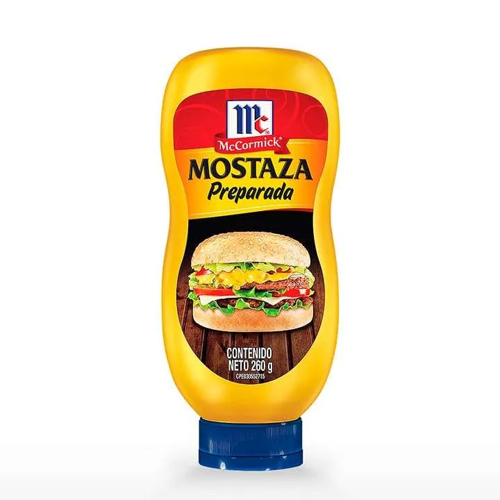MOSTAZA PREPARADA 260G (MCCORMICK)