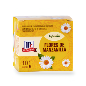 TE DE MANZANILLA X 10 SOBRES (MCCORMICK)