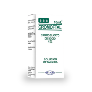 CROMOFTAL 4% SOL OFTAL X 10ML (CROMOGLICATO DE SODIO) (GOTAS) (OFTALMI)