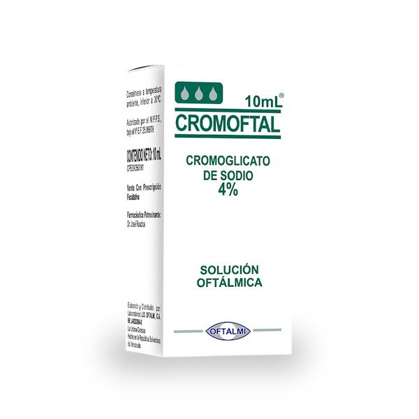CROMOFTAL 4% SOL OFTAL X 10ML (CROMOGLICATO DE SODIO) (GOTAS) (OFTALMI)