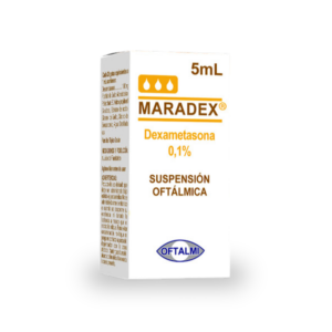 MARADEX 0.1% SOL OFTAL X 5ML (DEXAMETASONA) (OFTALMI)