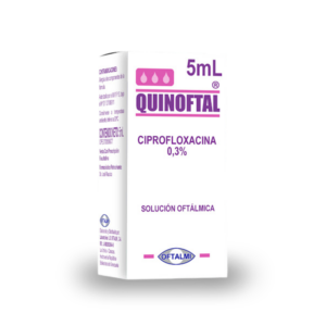 QUINOFTAL 0.3% SOL OFTAL X 5 ML (CIPROFLOXACINA) (OFTALMI)