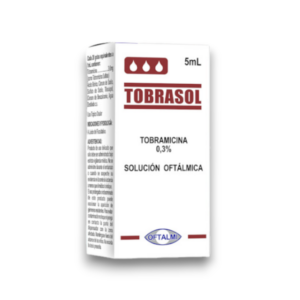 TOBRASOL 0.3% SOL OFTAL X 5 ML (TOBRAMICINA) (OFTALMI)