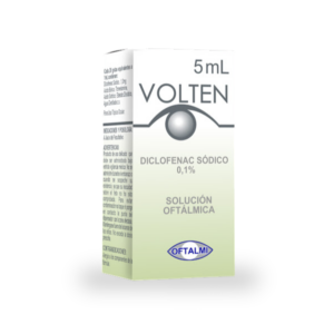 VOLTEN 0.1% SOL OFTAL X 5ML (DICLOFENAC SODICO) (OFTALMI)