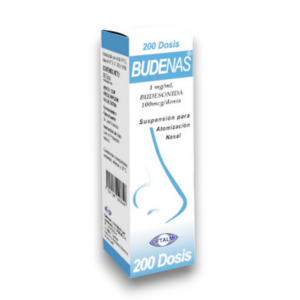 BUDENAS 100MCG/200 DOSIS SPRAY NASAL (BUDESONIDA)(OFTALMI)(GOTAS)