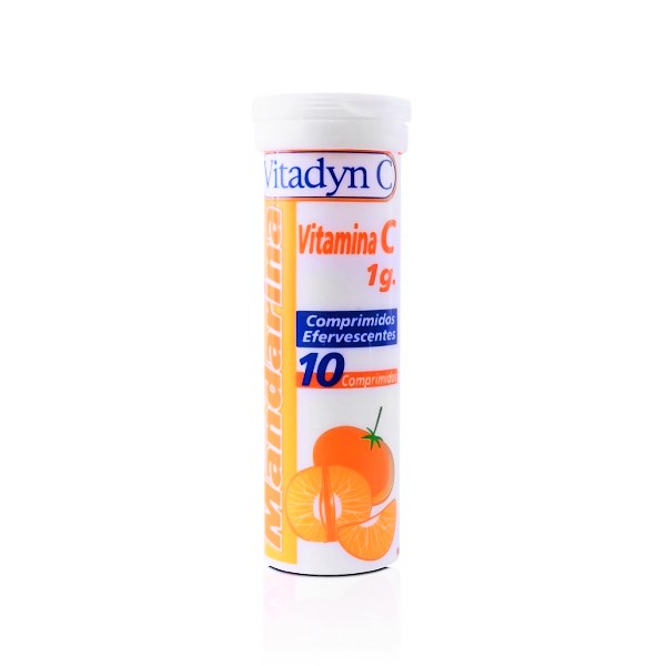 VITADYN C MANDARINA 1GR X 10 TAB EFERVECENTE (VITAMINA C) (VIFAR)