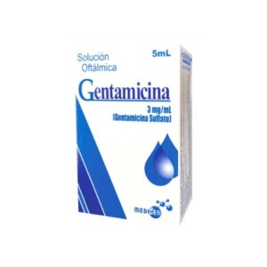 GENTAMICINA 0,3% SOL OFT X 5ML (MEDIGEN)(GOTAS)