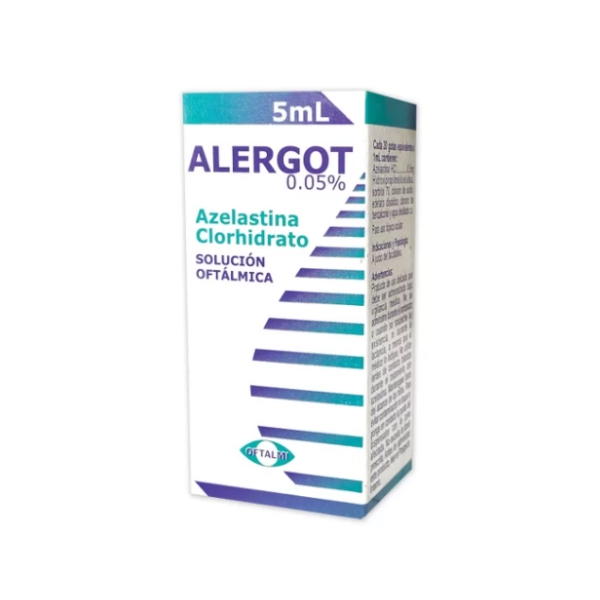 # ALERGOT 0.05% SOL OFT  5ML (AZELASTINA) (GOTAS) (OFTALMI)