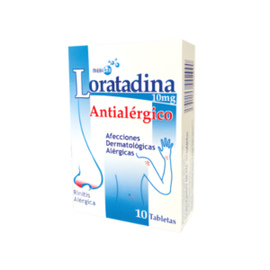 LORATADINA 10MG X 10 TAB (MEDIGEN) (TABLETAS)