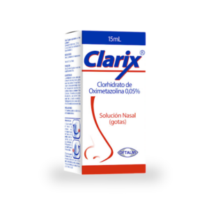 CLARIX 0.05% SOL NASAL ADUL X 15ML (OFTALMI)(OXIMETAZOLINA)(GOTAS)