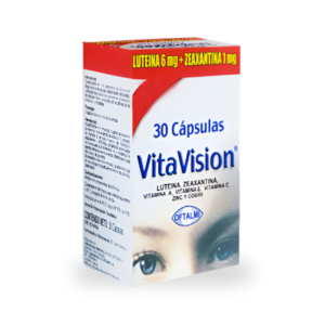 VITAVISION 6MG-1MG X 30 CAP (LUTEINA/ZEAXANTINA)(OFTALMI)(TABLETAS)