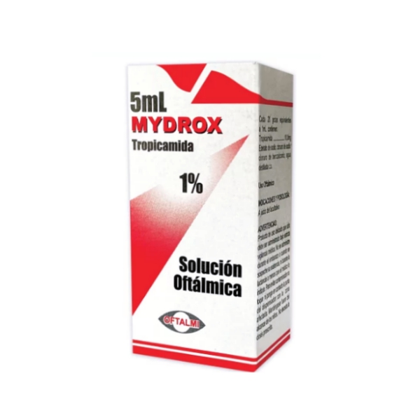 * MYDROX 1% SOL OFTALMICA 5ML (TROPICAMIDA)