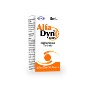 ALFADYN 0.20% SOL OFTAL X 5ML (BRIMONIDINA)(OFTALMI)