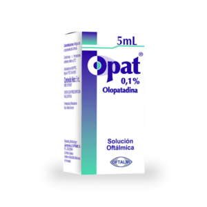 OPAT 1% SOL OFTAL X 5ML (OLOPATADINA) (OFTALMI) (GOTAS)