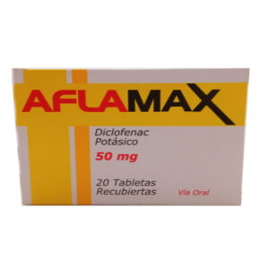 AFLAMAX 50MG X 20 TAB (DICLOFENAC POTASICO)(OFTALMI)(TABLETAS)