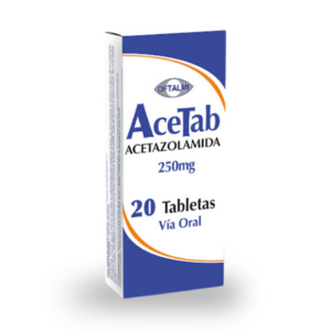 ACETAB 250MG X 20 TAB (ACETAZOLAMIDA)(OFTALMI)(TABLETAS)