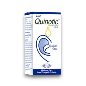 QUINOTIC 0.3% SOL OTICA X 4ML (CIPROFLOXACINA) (OFTALMI) (GOTAS)