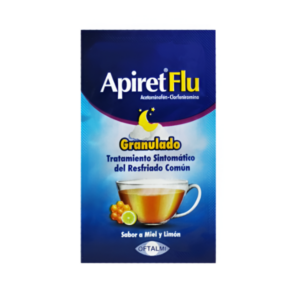 APIRET FLU NOCHE 8G x 1 SOBRE (ACETAMINOFEN/CLORFENIRAMINA)(OFTALMI)