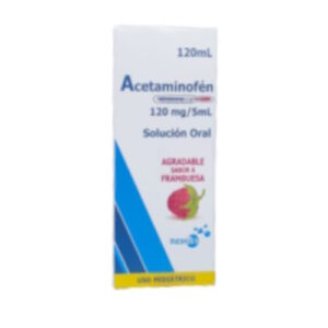 ACETAMINOFEN 120MG/5ML SUSP X 120ML (MEDIGEN)(JARABES)