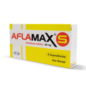AFLAMAX S 50MG X 6 SUPOSITORIOS (DICLOFENAC SODICO)(OFTALMI)