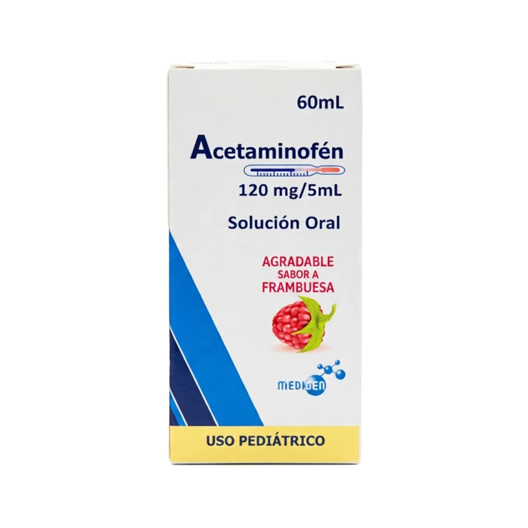 ACETAMINOFEN 120MG/5ML SUSP X 60ML (MEDIGEN)(JARABE)