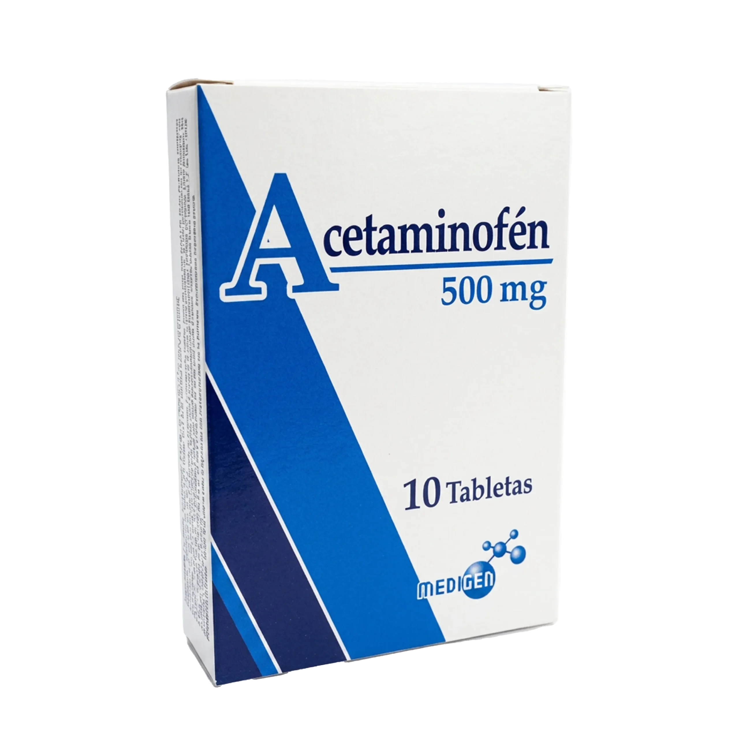 ACETAMINOFEN 500MG X 10 TAB (MEDIGEN)