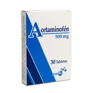 ACETAMINOFEN 500MG X 30 TAB (MEDIGEN)