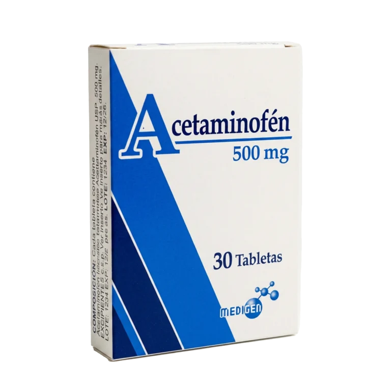 ACETAMINOFEN 500MG X 30 TAB (MEDIGEN)