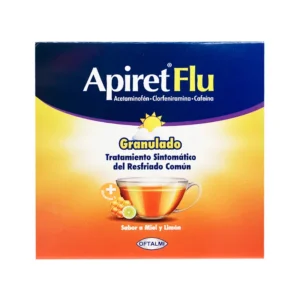 APIRET FLU DIA 8G x 6 SOBRES (ACETAMINOFEN/CLORFENIRAMINA)(OFTALMI)